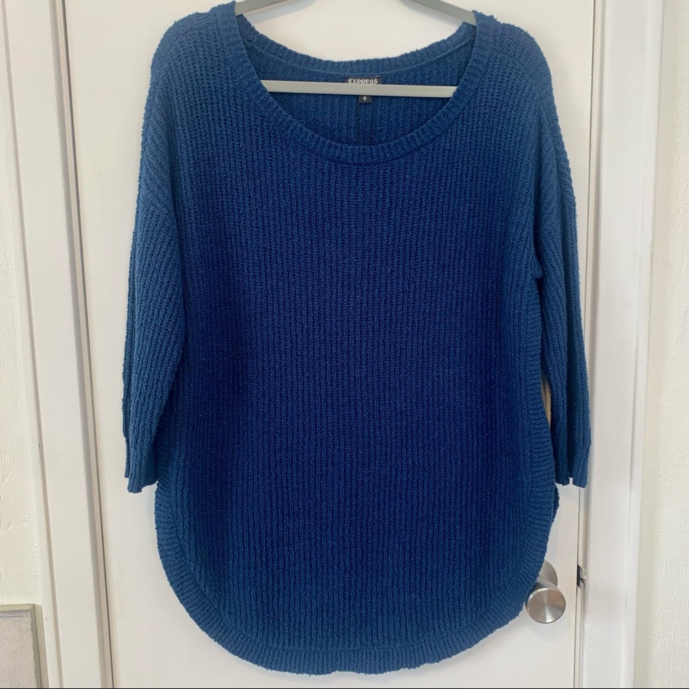 NWT Express 3/4 sleeve Tunic Sweater
